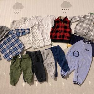 Baby boy clothes bundle 6-9M